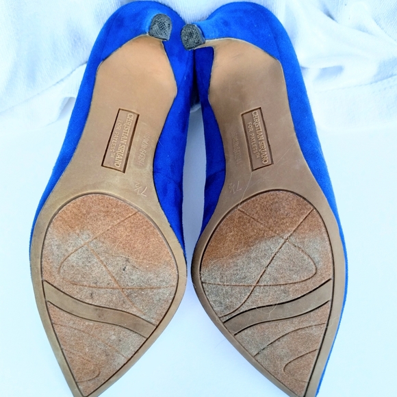 Christian Sirano Blue Heels - Picture 5 of 5